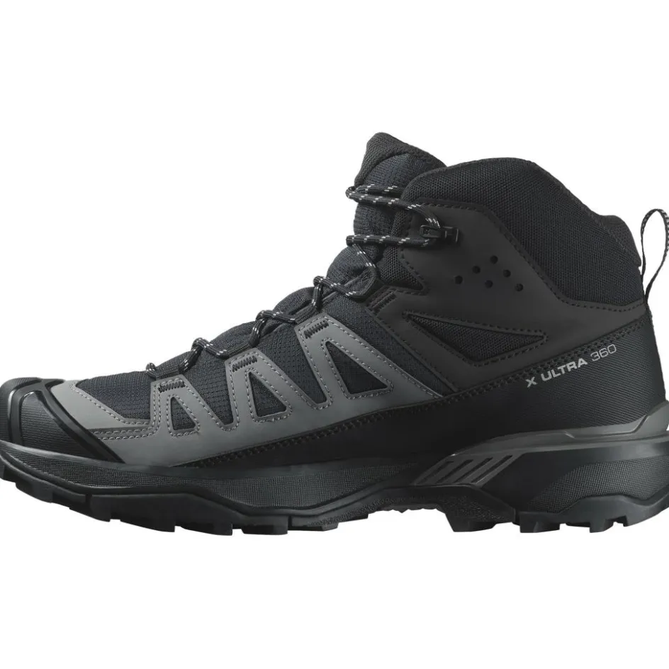 Salomon X Ultra 360 GTX Mid wandelschoenen heren black magnet pewter