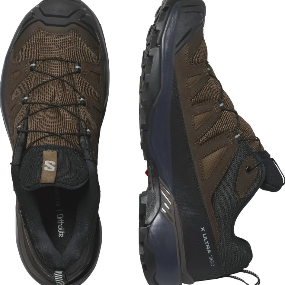 Salomon X ULTRA 360 GTX wandelschoenen heren dark earth delicioso sharkskin