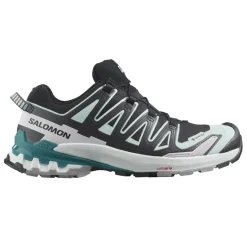 Outlet Salomon XA Pro 3D V9 GTX wandelschoenen dames black bleached aqua harbor blue