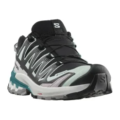 Outlet Salomon XA Pro 3D V9 GTX wandelschoenen dames black bleached aqua harbor blue