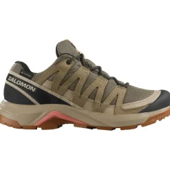 Best Salomon X-ADVENTURE RECON GORE-TEX wandelschoenen dames falcon desert tan hyma pink