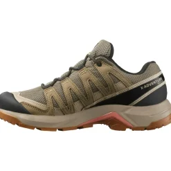 Best Salomon X-ADVENTURE RECON GORE-TEX wandelschoenen dames falcon desert tan hyma pink