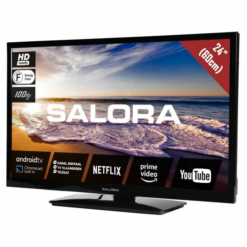 Outlet Salora 24" led smart televisie 12 - 230V
