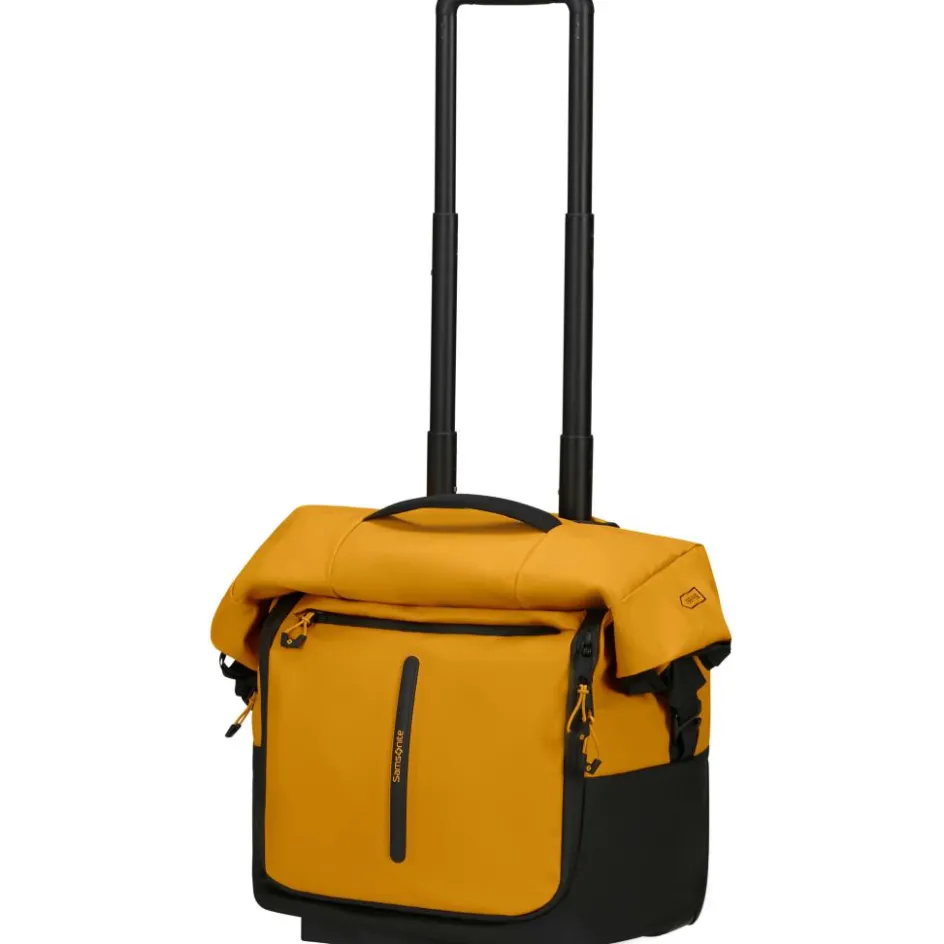 New Samsonite Ecodiver Foldable Duffle On Wheels koffer 82 - 25 cm yellow black