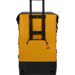 New Samsonite Ecodiver Foldable Duffle On Wheels koffer 82 - 25 cm yellow black