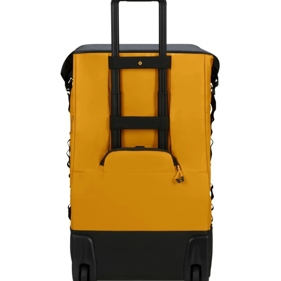 New Samsonite Ecodiver Foldable Duffle On Wheels koffer 82 - 25 cm yellow black