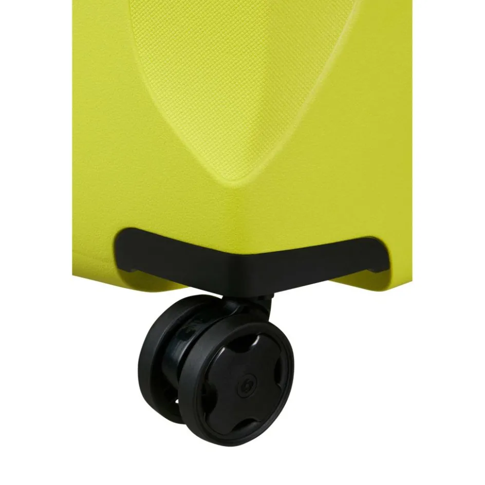 Outlet Samsonite Essens Spinner 69 koffer lime