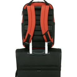 Outlet Samsonite Moderny Underseat 14,1 inch laptop rugzak 20 liter  terracotta red