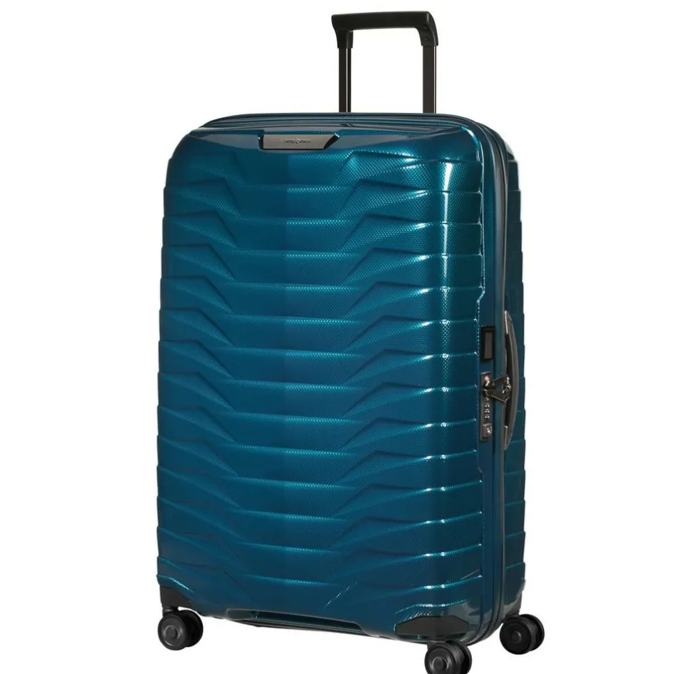 Samsonite Proxis Spinner 75 koffer petrol blue