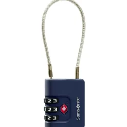 Samsonite Ta Revolution TSA kabelslot midnight blue
