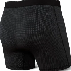 Online SAXX Quest QD mesh onderbroek heren black