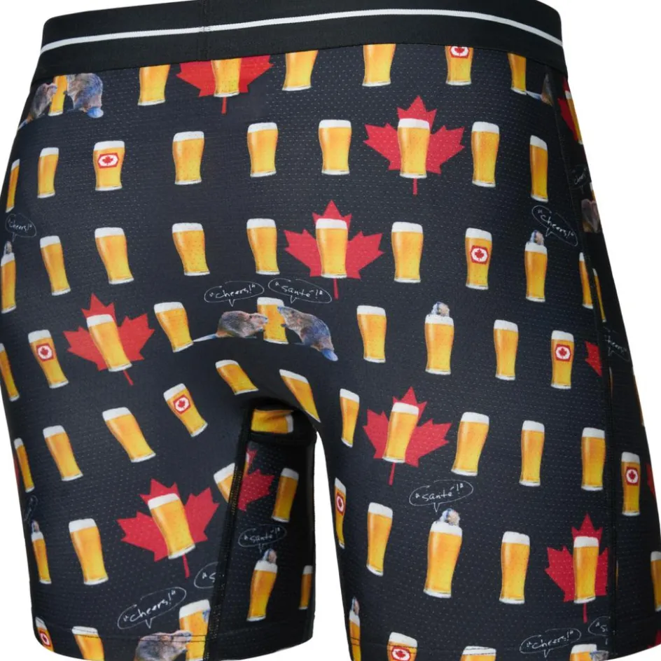 Outlet SAXX Volt Breathable Mesh onderbroek heren cheers canada-black
