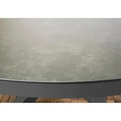 SENS-Line Bianca dining tafel ø 140 cm antraciet