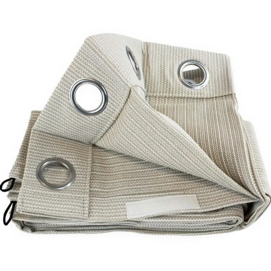 Online Shadow Comfort Buitengordijnen 137 x 220 cm sahara sand per 2 stuks