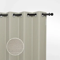 Online Shadow Comfort  Buitengordijnen 137 x 220 cm sahara sand per 2  stuks