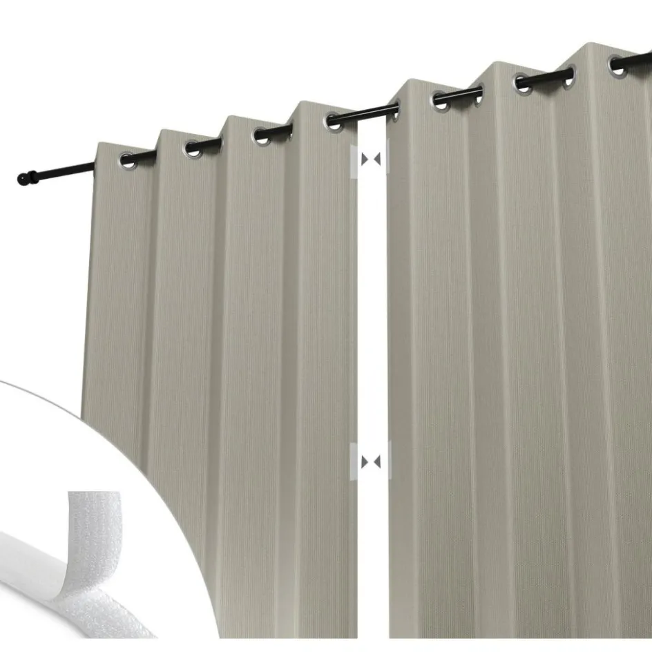 Online Shadow Comfort Buitengordijnen 137 x 220 cm sahara sand per 2 stuks