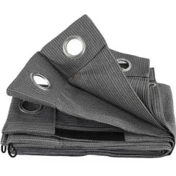 Shadow Comfort  Buitengordijnen 137 x 220 cm cool grey per 2 stuks