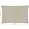 Online Shadow Comfort  Rechthoek schaduwdoek 200 x 400 cm sahara sand