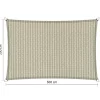 Shadow Comfort  Rechthoek schaduwdoek 200 x 300 cm sahara sand