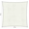Shadow Comfort  Vierkant schaduwdoek 400 x 400 cm arctic white