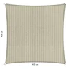 Sale Shadow Comfort  Waterdicht vierkant schaduwdoek 400 x 400 cm sand