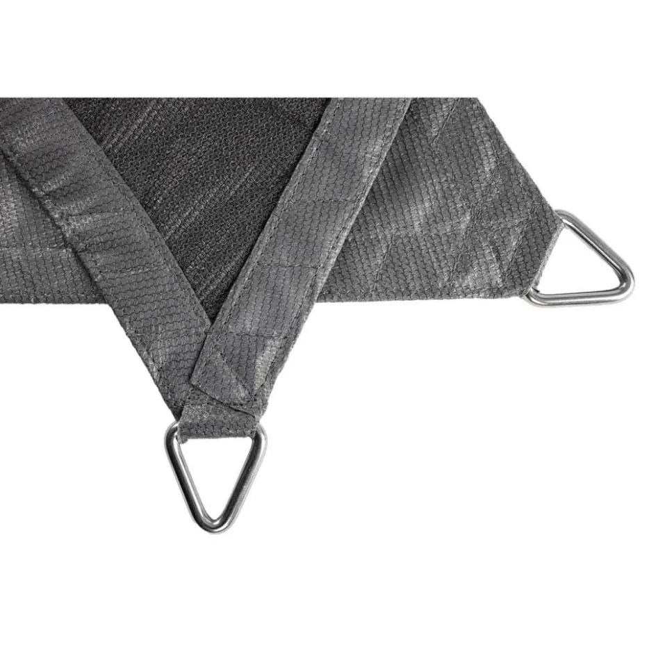 Shadow Comfort Waterdicht vierkant schaduwdoek 400 x 400 cm grey