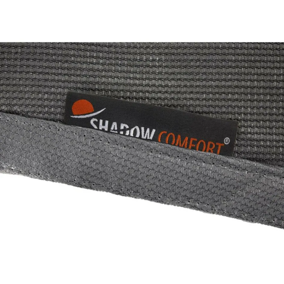 Shadow Comfort Waterdicht vierkant schaduwdoek 400 x 400 cm grey