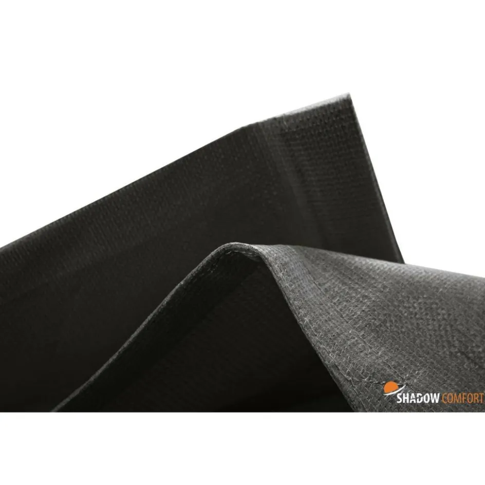 Shadow Comfort Waterdicht vierkant schaduwdoek 400 x 400 cm grey