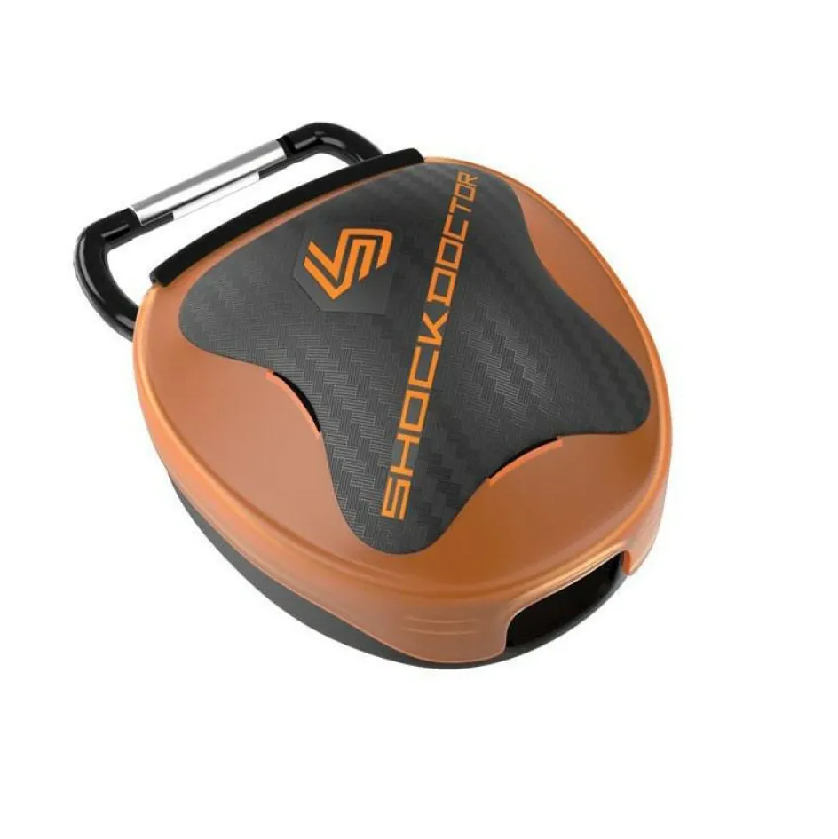 Shock Doctor Opbergbox gebitsbeschermer oranje