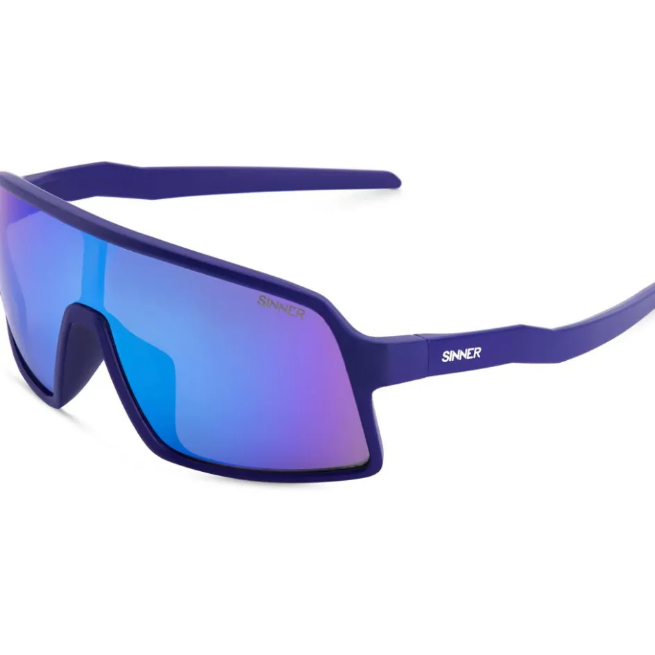 Sinner Alseis zonnebril smoke icy blue oil matte dark blue