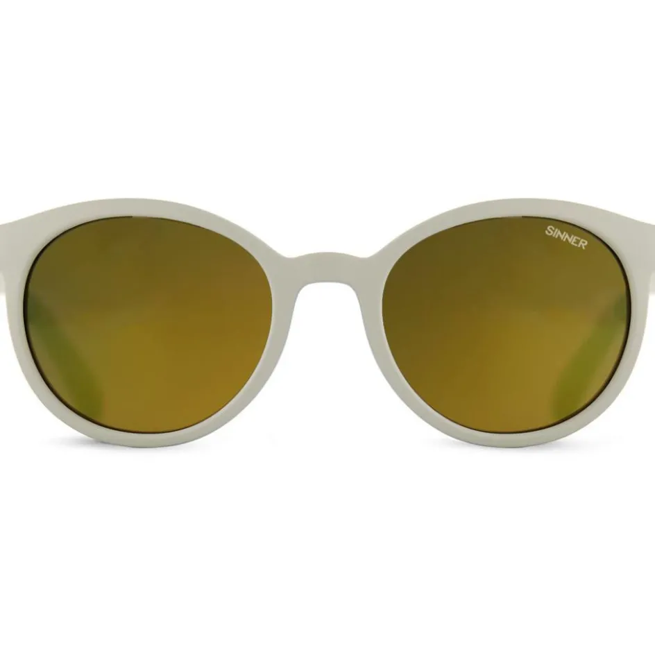 Hot Sinner Kecil zonnebril junior orange mirror light grey