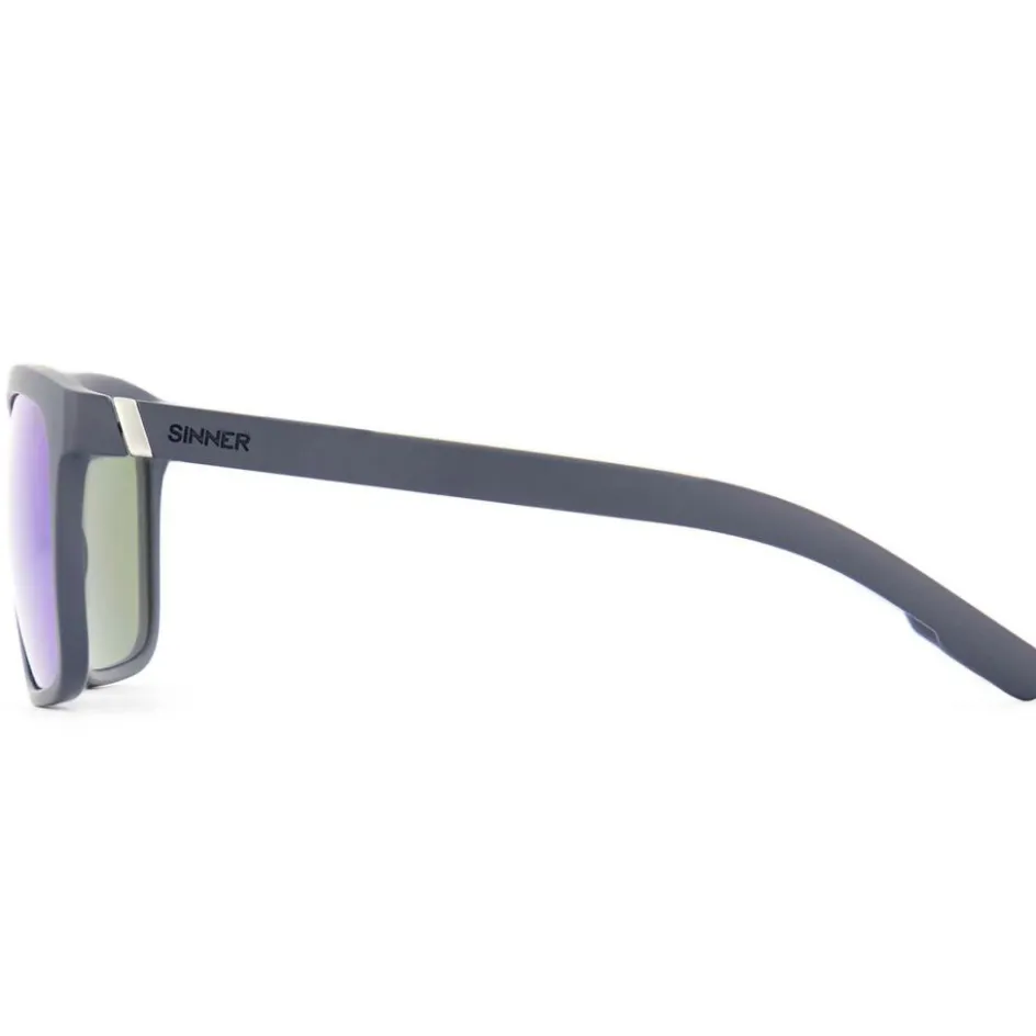 Sinner Thunder Teen zonnebril green oil matte dark blue