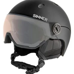 Sale Sinner TITAN VISOR skihelm matte black