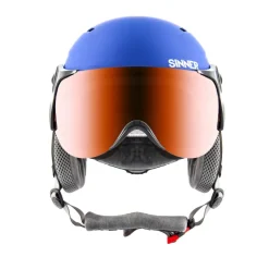 Sinner TYPHOON VISOR skihelm matte blue