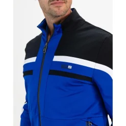 Outlet Sjeng Sports  Amar trainingsjack heren blue neon
