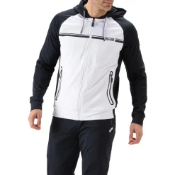 Outlet Sjeng Sports  Anzel trainingsjack heren real white