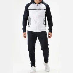 Outlet Sjeng Sports  Anzel trainingsjack heren real white