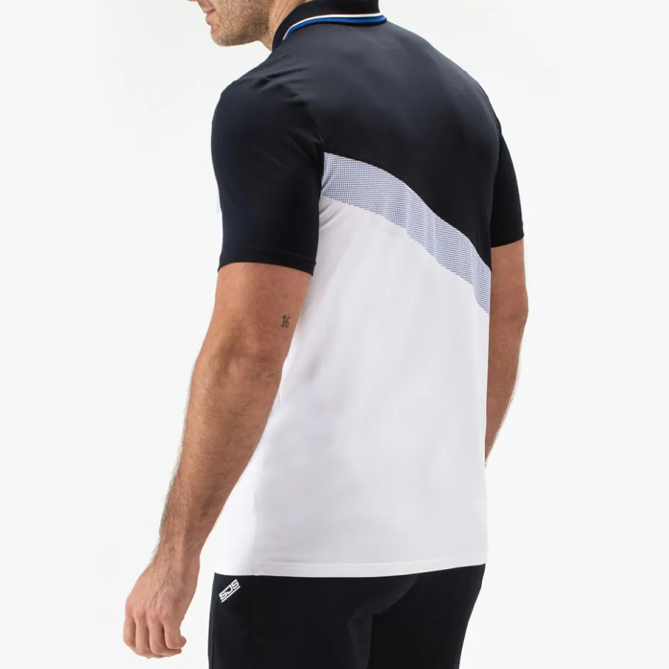 Clearance Sjeng Sports Braxon tennispolo heren dark blue