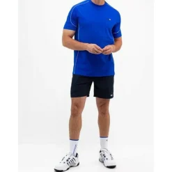 Sjeng Sports Brayen tennisshirt heren blue neon