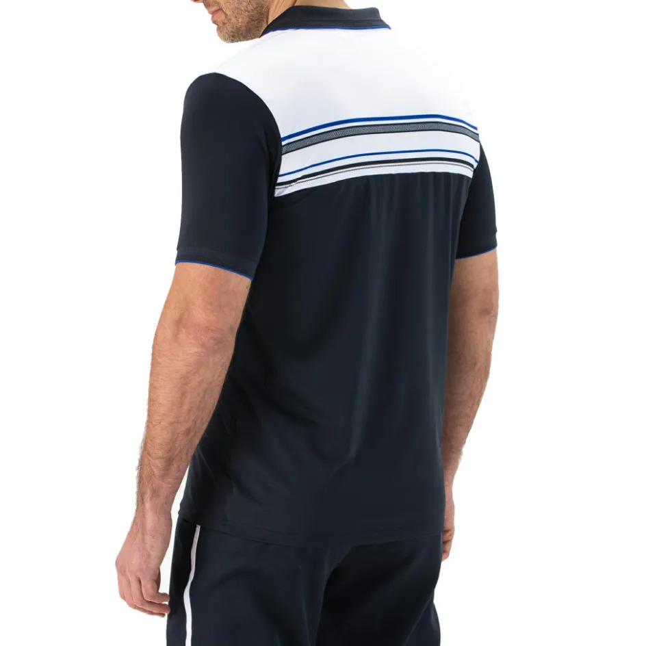 Clearance Sjeng Sports Brun tennispolo heren dark blue