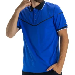 Sjeng Sports  Hyde tennispolo heren blue neon