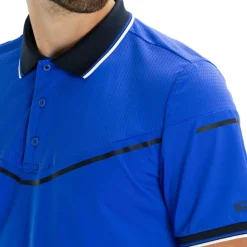 Sjeng Sports  Hyde tennispolo heren blue neon