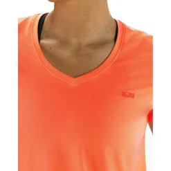 Sjeng Sports  Ines tennisshirt dames vibrant orange