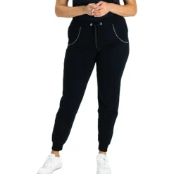 Outlet Sjeng Sports  Love plus size joggingbroek dames dark blue