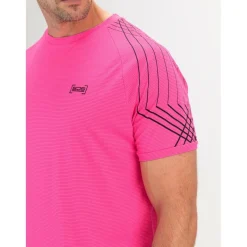 Sjeng Sports  Sancho tennisshirt heren pink glo