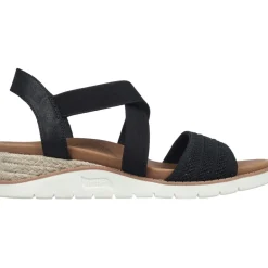Discount Skechers BOBS Arch Fit Beach Kiss - Boho Beyond sandalen dames black