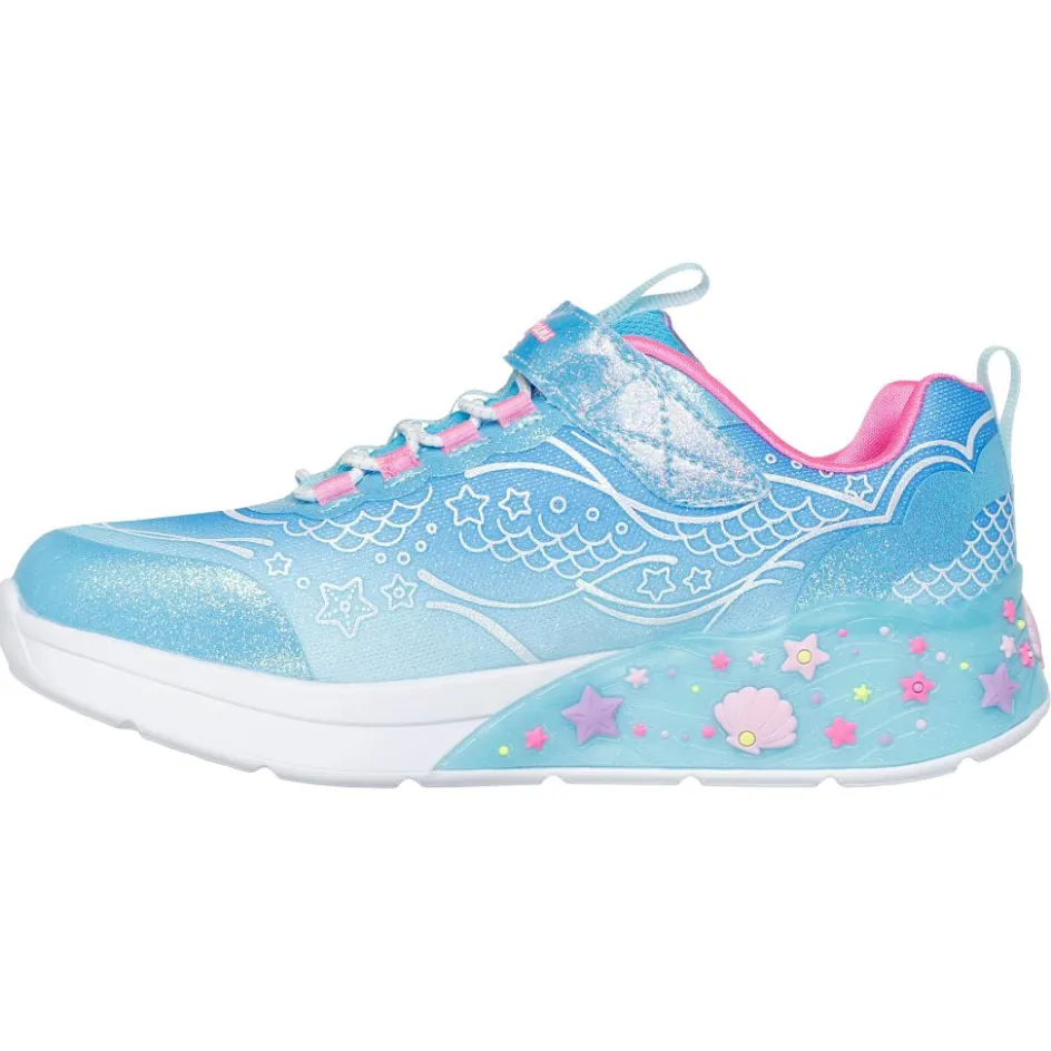 Skechers S-Lights: Mermaid Dreams schoenen junior blue multi