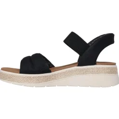 New Skechers Slip-ins: BOBS Sun Ray sandalen dames black