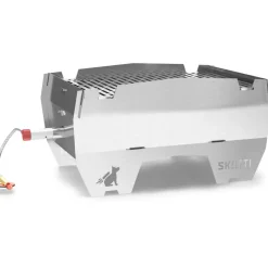 Outlet SKOTTI Grill gasbarbecue silver