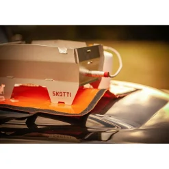 Outlet SKOTTI Grill gasbarbecue silver